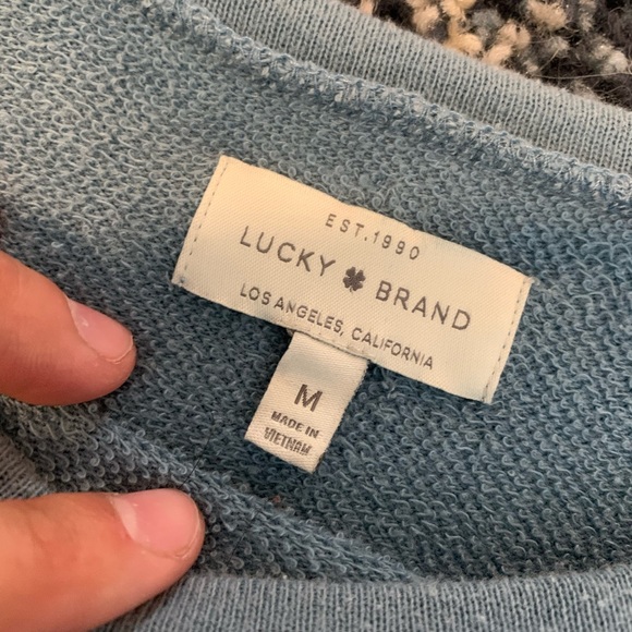 Lucky Brand Sweatshirt - Picture 2 of 2